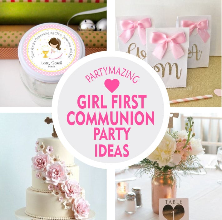 Girl First Communion Party Ideas and Templates to make an amazing Party. Get inspired to create your own unforgettable celebration for your little girl.