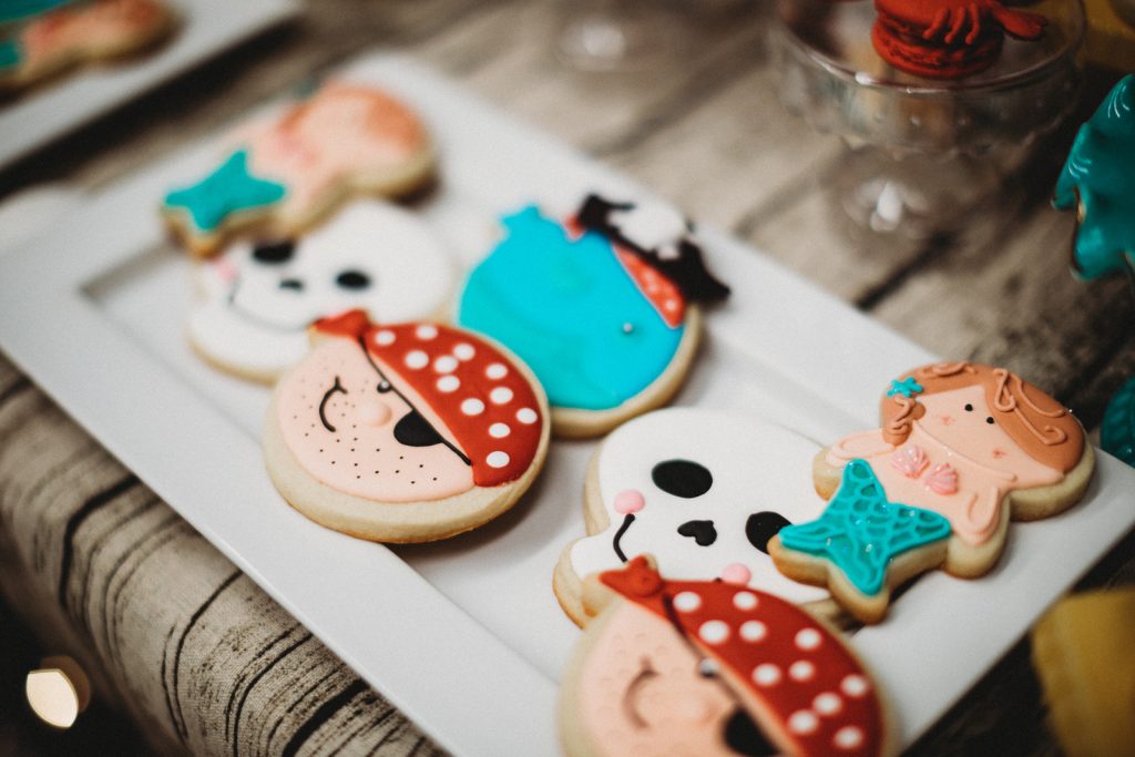 pirate cookies - Kids Pirate Party Ideas