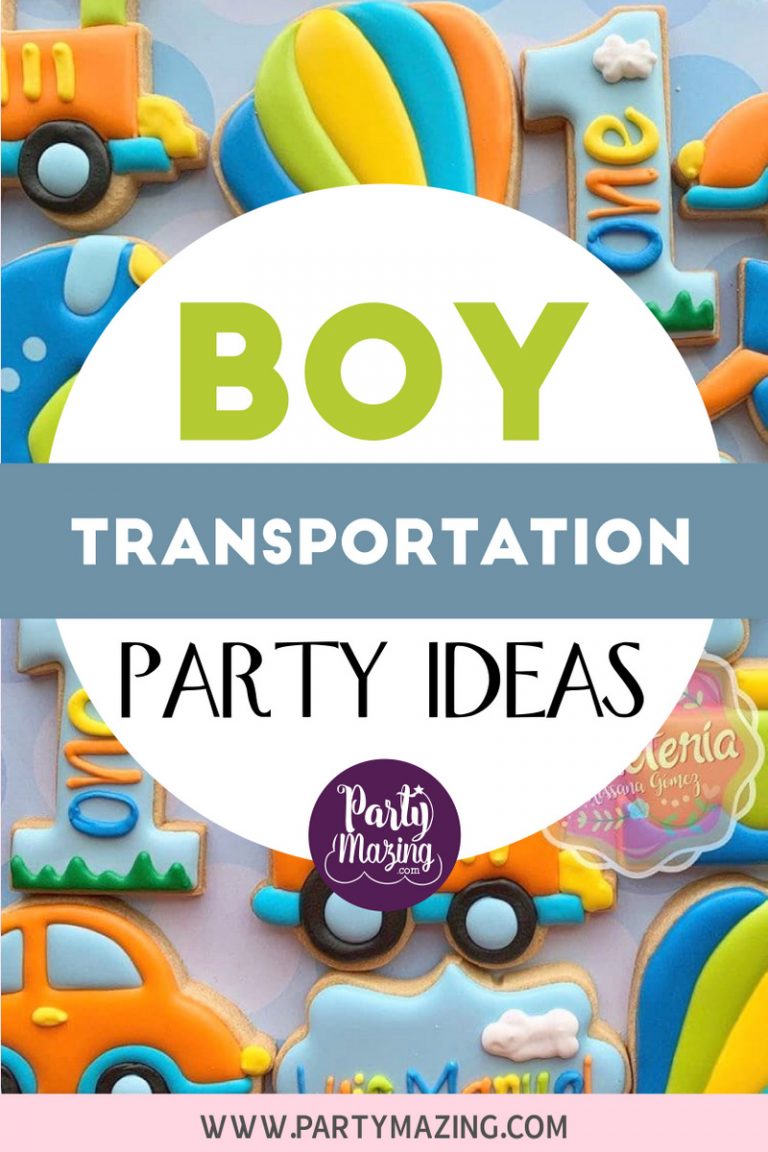 Transportation Birthday Party Ideas