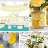 Yellow elephant baby shower party