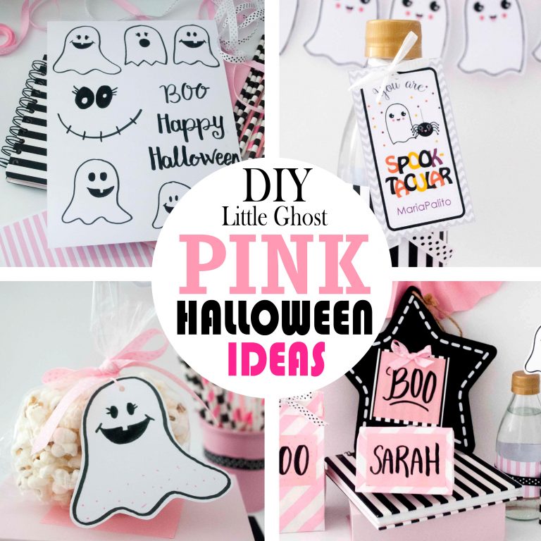 DIY Pink Halloween Ideas | Little Ghost Halloween Party