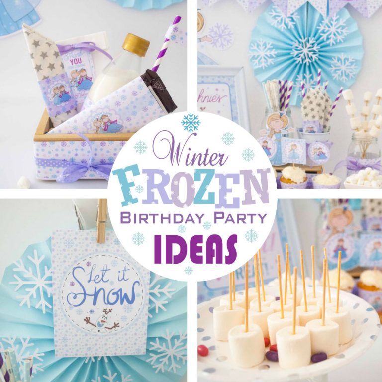 Winter Frozen Birthday Party Ideas