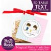 Etiqueta Editable Primera Comunion para Niño y Niña, Twins Favor Gift Tags, Sticker Labels or Gift Tags Labels | E127