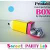 Printable Kids School Gift Pencil Box for your Teacher or Classmates for Back to School | E108