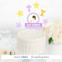 Printable My first communion Party Decor SExpress Party Package Set  | COM1 | E189