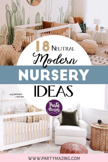 18 Neutral Modern Nursery Ideas for your Baby Room
