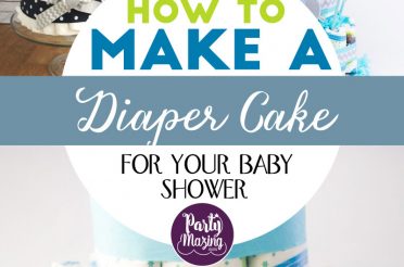 How to Make a Diaper Cake for a Baby shower