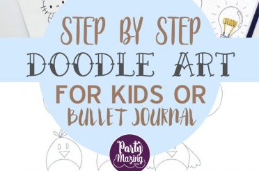 +17 DOODLE ART IDEAS FOR KIDS AND BULLET JOURNAL