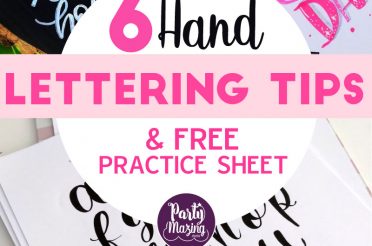 6 Hand-Lettering Basic Tips and Free Practice Guide