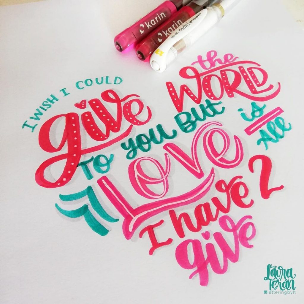 6 Hand-Lettering Basic Tips and Free Practice Guide - Free Lettering Guide by Partymazing