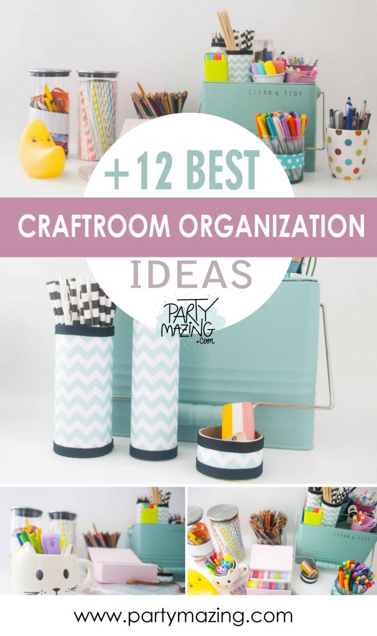 Easy Craftroom Organization Ideas