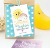 Sunny First Day Tag | Printable Appreciation Label | Back to School Gift Tag Template, Positive Gift, encouragement gift | PK24 | E553