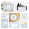 Editable Blue Elephant Baby Shower Party set | Printable Editable Full Party Decoration Kit Full Set| PK03 | E020