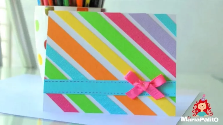 DIY How to make a Candyland Card with Your Kids